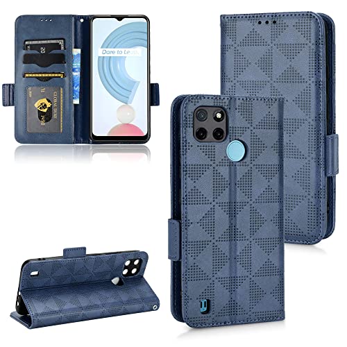 Kukoufey Hülle für Oppo Realme C21Y RMX3261 RMX3263 / Realme C25Y RMX3265 RMX3268 RMX3269 Handy-Schutzhülle aus Leder,Hülle für Oppo Realme C25Y Hülle Schutzhülle Case Cover Blue Kukoufey Hülle für Oppo Realme C21Y RMX3261 RMX3263 / Realme C25Y RMX3265 RMX3268 RMX3269 Handy-Schutzhülle aus Leder,Hülle für Oppo Realme C25Y Hülle Schutzhülle Case Cover Blue von Kukoufey