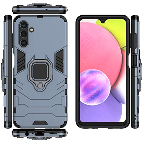 Kukoufey Hülle für Samsung Galaxy A13 4G hülle Schutzhülle,Hülle für Samsung SM-A135F/DS Galaxy A13 4G / SM-A135M/DS SM-A135F/DSN SM-A135F SM-A135M hülle drehbare Ringhalterhülle Case Blue Kukoufey Hülle für Samsung Galaxy A13 4G hülle Schutzhülle,Hülle für Samsung SM-A135F/DS Galaxy A13 4G / SM-A135M/DS SM-A135F/DSN SM-A135F SM-A135M hülle drehbare Ringhalterhülle Case Blue von Kukoufey