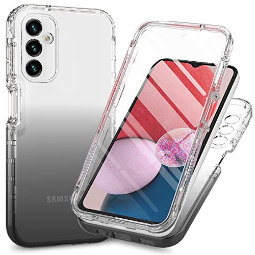 Kukoufey Hülle für Samsung Galaxy A14 5G Stoßfest Schutzhülle,mit Eingebautem Schutzfolie Hülle für Samsung SM-A146P/DSN Galaxy A14 5G / SM-A146P SM-A146P/N Hülle Black von Kukoufey