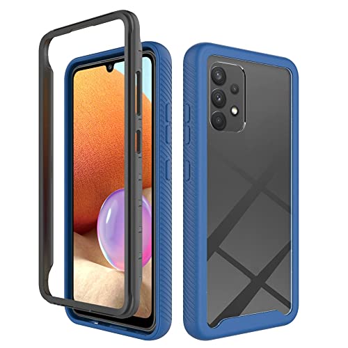 Kukoufey Hülle für Samsung Galaxy A32 4G Hülle,Anti-Drop- und stoßdämpfende Handy-Schutzhülle Hülle für Samsung SM-A325N Galaxy A32 4G / SM-A325M/DS SM-A325F/DS SM-A325F SM-A325M Hülle Blue von Kukoufey