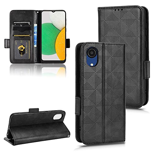 Kukoufey Hülle für Samsung SM-A032M/DS Galaxy A03 Core/SM-A032F/DS SM-A032F SM-A032M Handy-Schutzhülle aus Leder,Hülle für Samsung Galaxy A03 Core Hülle Schutzhülle Case Cover Black Kukoufey Hülle für Samsung SM-A032M/DS Galaxy A03 Core/SM-A032F/DS SM-A032F SM-A032M Handy-Schutzhülle aus Leder,Hülle für Samsung Galaxy A03 Core Hülle Schutzhülle Case Cover Black von Kukoufey
