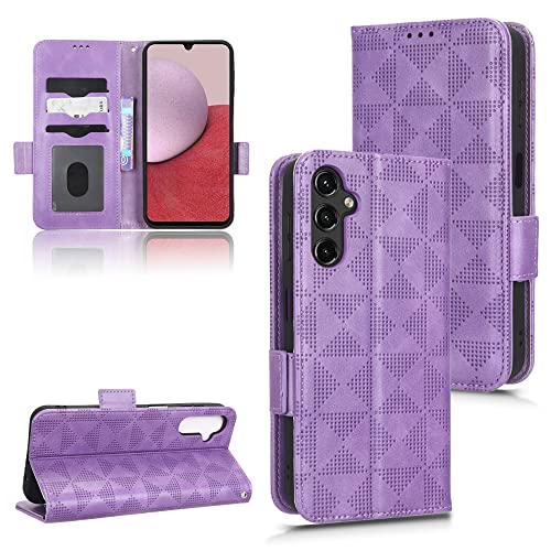 Kukoufey Hülle für Samsung SM-A146P/N Galaxy A14 5G / SM-A146P/DSN SM-A146P Handy-Schutzhülle aus Leder,Hülle für Samsung Galaxy A14 5G Hülle Schutzhülle Purple Kukoufey Hülle für Samsung SM-A146P/N Galaxy A14 5G / SM-A146P/DSN SM-A146P Handy-Schutzhülle aus Leder,Hülle für Samsung Galaxy A14 5G Hülle Schutzhülle Purple von Kukoufey
