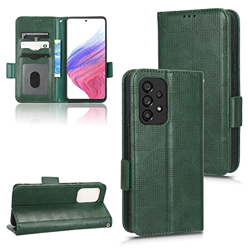 Kukoufey Hülle für Samsung SM-A536E/DS Galaxy A53 5G / SM-A536B/DS SM-A536U1/DS SM-A536A SM-A536T SM-A536U Handy-Schutzhülle aus Leder,Hülle für Samsung Galaxy A53 5G Hülle Schutzhülle Green Kukoufey Hülle für Samsung SM-A536E/DS Galaxy A53 5G / SM-A536B/DS SM-A536U1/DS SM-A536A SM-A536T SM-A536U Handy-Schutzhülle aus Leder,Hülle für Samsung Galaxy A53 5G Hülle Schutzhülle Green von Kukoufey