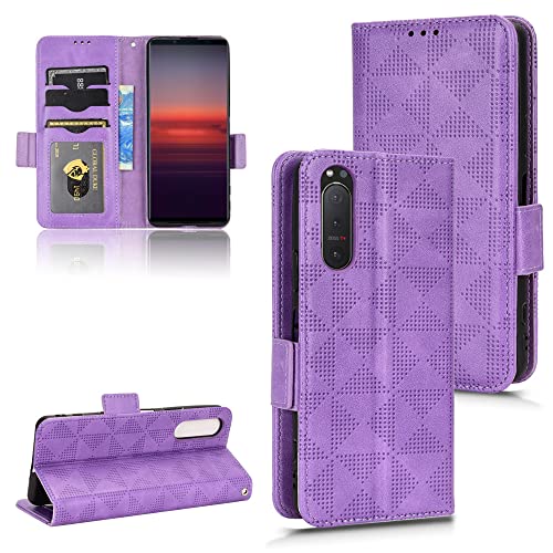 Kukoufey Hülle für Sony Xperia 5 II 5G XQ-AS42 XQ-AS52 XQ-AS72 Handy-Schutzhülle aus Leder,Hülle für Sony Xperia 5 II Hülle Leder,Hülle für Sony Xperia 5 II Hülle Schutzhülle Case Cover Purple Kukoufey Hülle für Sony Xperia 5 II 5G XQ-AS42 XQ-AS52 XQ-AS72 Handy-Schutzhülle aus Leder,Hülle für Sony Xperia 5 II Hülle Leder,Hülle für Sony Xperia 5 II Hülle Schutzhülle Case Cover Purple von Kukoufey