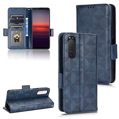 Kukoufey Hülle für Sony Xperia 5 II, Leder, Handy-Schutzhülle, Blau Kukoufey Hülle für Sony Xperia 5 II, Leder, Handy-Schutzhülle, Blau von Kukoufey
