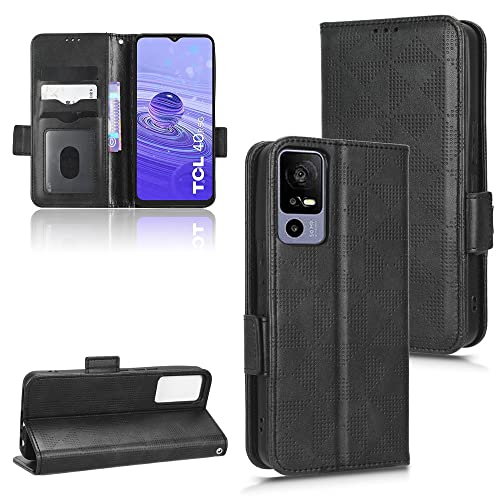 Kukoufey Hülle für TCL 40R 5G T771A T771H T771K T771K1 Handy-Schutzhülle aus Leder,Hülle für TCL 40R Hülle Leder,Hülle für TCL 40R Hülle Schutzhülle Black Kukoufey Hülle für TCL 40R 5G T771A T771H T771K T771K1 Handy-Schutzhülle aus Leder,Hülle für TCL 40R Hülle Leder,Hülle für TCL 40R Hülle Schutzhülle Black von Kukoufey