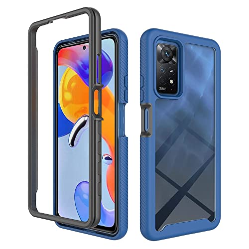 Kukoufey Hülle für Xiaomi Redmi Note 11 Pro 5G 2201116SG Hülle,Anti-Drop- und stoßdämpfende Handy-Schutzhülle Hülle für Xiaomi Redmi Note 11 Pro 4G 2201116TG Hülle Blue Kukoufey Hülle für Xiaomi Redmi Note 11 Pro 5G 2201116SG Hülle,Anti-Drop- und stoßdämpfende Handy-Schutzhülle Hülle für Xiaomi Redmi Note 11 Pro 4G 2201116TG Hülle Blue von Kukoufey