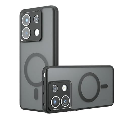 Kukoufey Kompatibel mit Motorola Edge 50 Hülle, kompatibel mit MagSafe, kompatibel mit Motorola Edge 50 5G XT2407-1, integrierte magnetische Anti-Shock-Handyhülle, Schwarz Kukoufey Kompatibel mit Motorola Edge 50 Hülle, kompatibel mit MagSafe, kompatibel mit Motorola Edge 50 5G XT2407-1, integrierte magnetische Anti-Shock-Handyhülle, Schwarz von Kukoufey