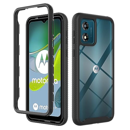 Kukoufey Kompatibel mit Motorola Moto E13 Hülle,Anti-Drop- und stoßdämpfende Handy-Schutzhülle Kompatibel mit Motorola Moto E13 4G XT2345-1 XT2345-2 XT2345-3 XT2345-4 XT2345-6 Hülle Black Kukoufey Kompatibel mit Motorola Moto E13 Hülle,Anti-Drop- und stoßdämpfende Handy-Schutzhülle Kompatibel mit Motorola Moto E13 4G XT2345-1 XT2345-2 XT2345-3 XT2345-4 XT2345-6 Hülle Black von Kukoufey