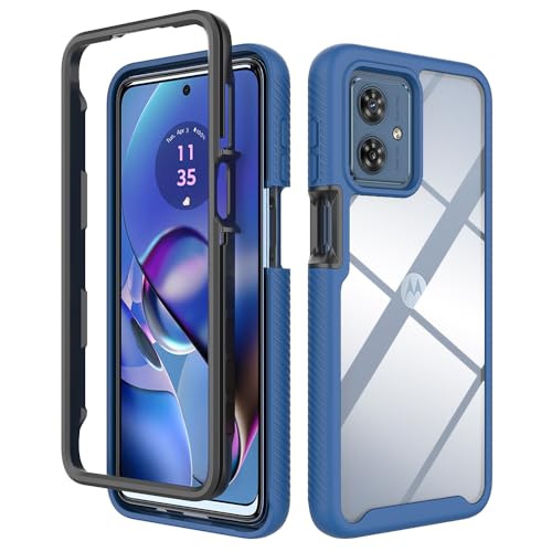 Kukoufey Kompatibel mit Motorola Moto G54 5G Hülle, Anti-Fall und Stoßdämpfende Schutzhülle, kompatibel mit Motorola Moto G54 5G XT-2343-1, Blau Kukoufey Kompatibel mit Motorola Moto G54 5G Hülle, Anti-Fall und Stoßdämpfende Schutzhülle, kompatibel mit Motorola Moto G54 5G XT-2343-1, Blau von Kukoufey