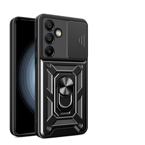 Schutzhülle für Samsung Galaxy S24 Fe, mit Schiebe-Kamera-Objektivabdeckung, kompatibel mit Samsung SM-S721B/DS Galaxy S24 Fe/SM-S721U1 SM-S721W SM-S721N, Schwarz Schutzhülle für Samsung Galaxy S24 Fe, mit Schiebe-Kamera-Objektivabdeckung, kompatibel mit Samsung SM-S721B/DS Galaxy S24 Fe/SM-S721U1 SM-S721W SM-S721N, Schwarz von Kukoufey