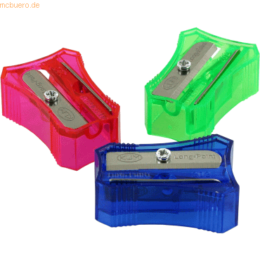 12 x Kum Anspitzer Stenograph 202-24 Langkonus farbig sortiert 12 x Kum Anspitzer Stenograph 202-24 Langkonus farbig sortiert von Kum