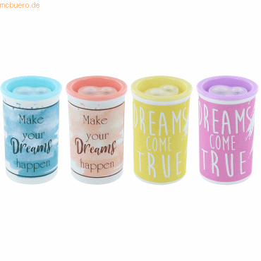 12 x Kum Doppelspitzdose Quotes Pastell 1870 KM2 farbig sortiert 12 x Kum Doppelspitzdose Quotes Pastell 1870 KM2 farbig sortiert von Kum