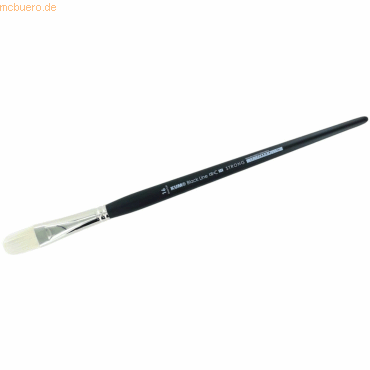 12 x Kum Künstlerpinsel Black Line Brush oval cat Gr. 16 von Kum