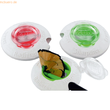 12 x Kum Radiergummispitzer Calypso K1 farbig sortiert Blister 12 x Kum Radiergummispitzer Calypso K1 farbig sortiert Blister von Kum