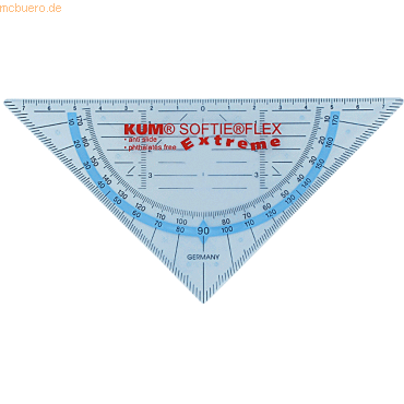 Kum Geometrie-Dreieck 262 Softie Flex Extreme 16cm farbig sortiert von Kum