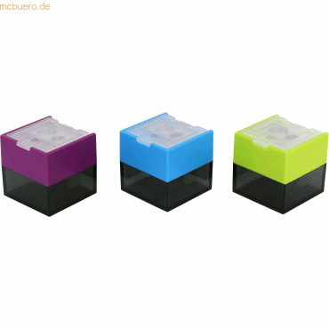 16 x Kum Doppelspitzdose Cub3 M2 Blue Ocean Biokunststoff 16 x Kum Doppelspitzdose Cub3 M2 Blue Ocean Biokunststoff von Kum