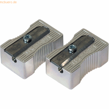 24 x Kum Bleistiftspitzer 400-1E Metall Blockform Blister 24 x Kum Bleistiftspitzer 400-1E Metall Blockform Blister von Kum