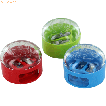 24 x Kum Doppelspitzdose 208 K2 Pop Kunststoff farbig sortiert Blister 24 x Kum Doppelspitzdose 208 K2 Pop Kunststoff farbig sortiert Blister von Kum