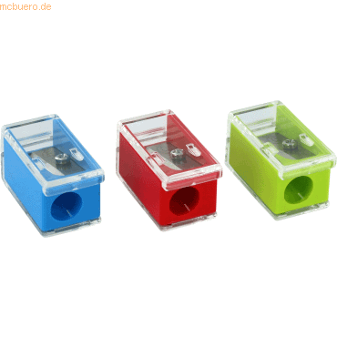 24 x Kum Spitzdose Mikro K1 Pop Kunststoff farbig sortiert 24 x Kum Spitzdose Mikro K1 Pop Kunststoff farbig sortiert von Kum