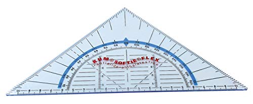 KUM 225.07.19 Geodreiecke Softie Flex 16cm von Kum