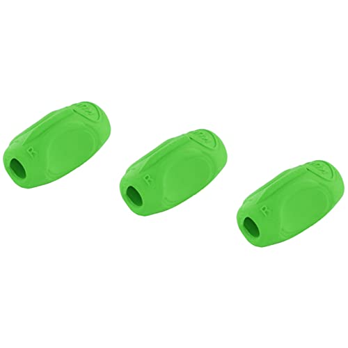 KUM AZ4060026-G - Schreibhilfe Sattler Grip A7, 3 Stück, grün, Stifthalter für Rechts- und Linkshänder von Kum