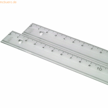 Kum Lineal L1 15cm glasklar von Kum
