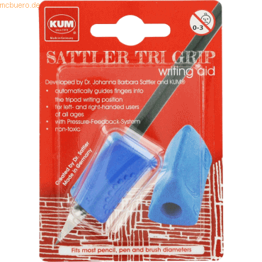 Kum Schreibhilfe Sattler Grip farbig sortiert Blister von Kum