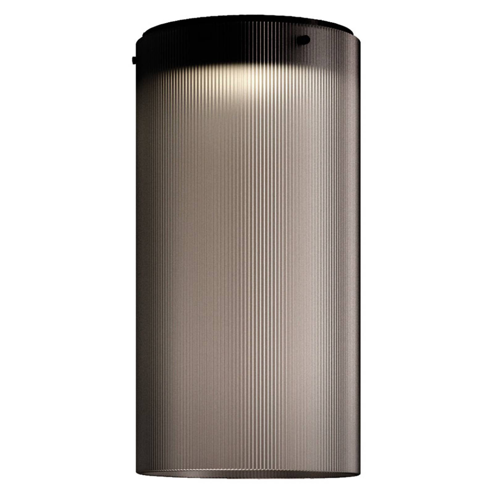 kdln LED-Deckenleuchte Giass, grau, Ø 25 cm kdln LED-Deckenleuchte Giass, grau, Ø 25 cm von kdln