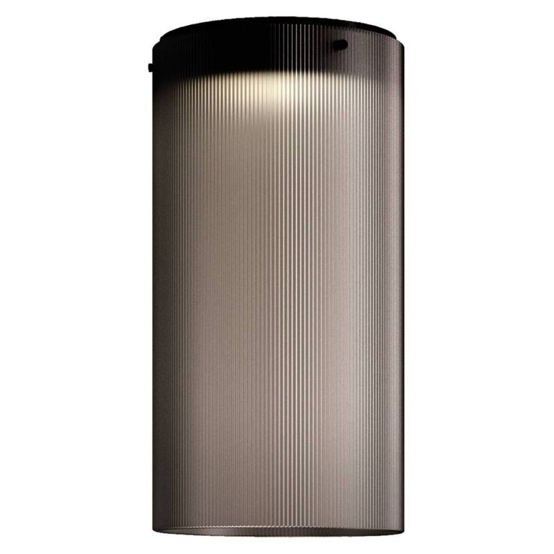 kdln LED-Deckenleuchte Giass, grau, Ø 25 cm von kdln