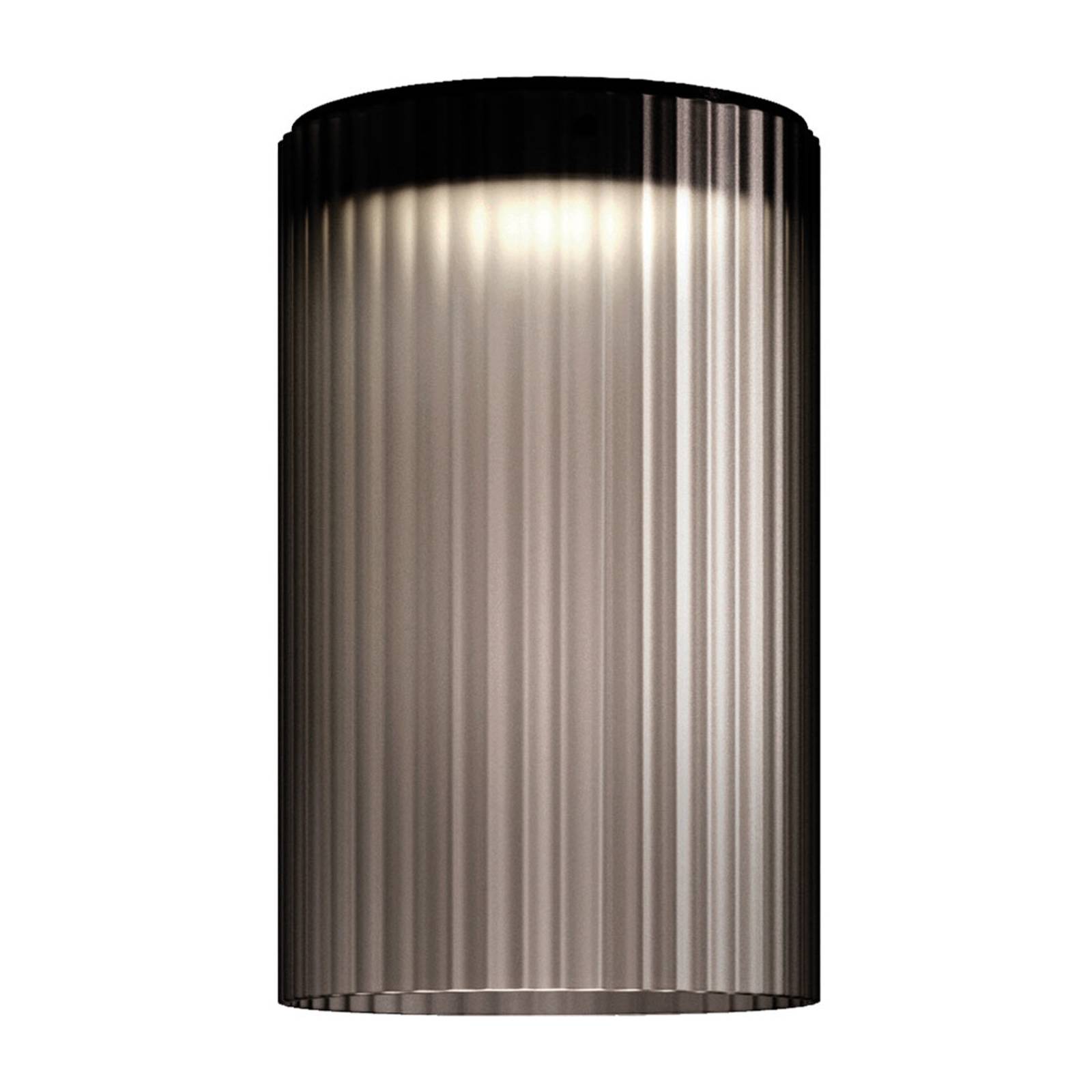 Kundalini Giass - LED-Deckenleuchte, Ø 30 cm, grau von Kundalini