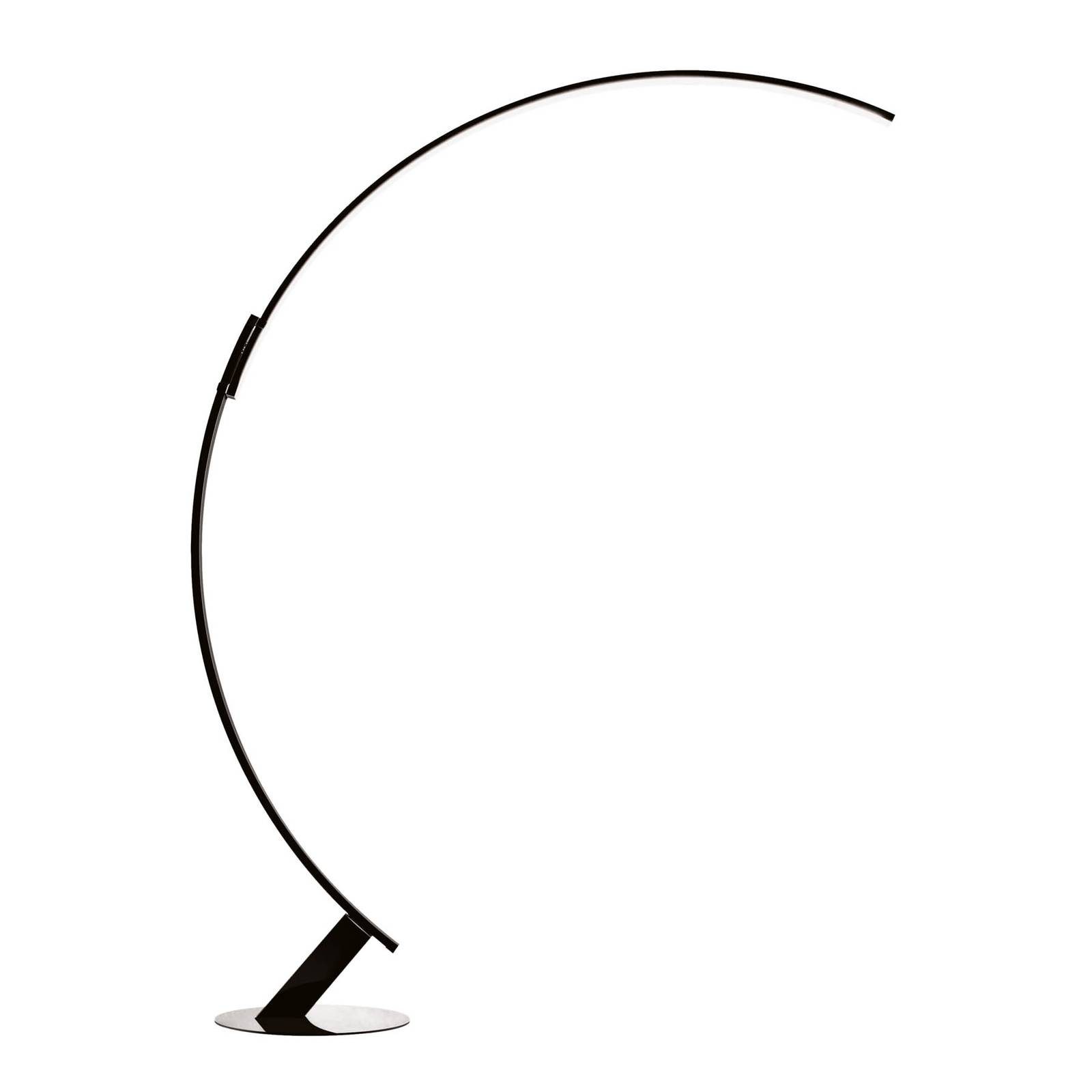 Kundalini Kyudo LED-Stehleuchte, schwarz von Kundalini