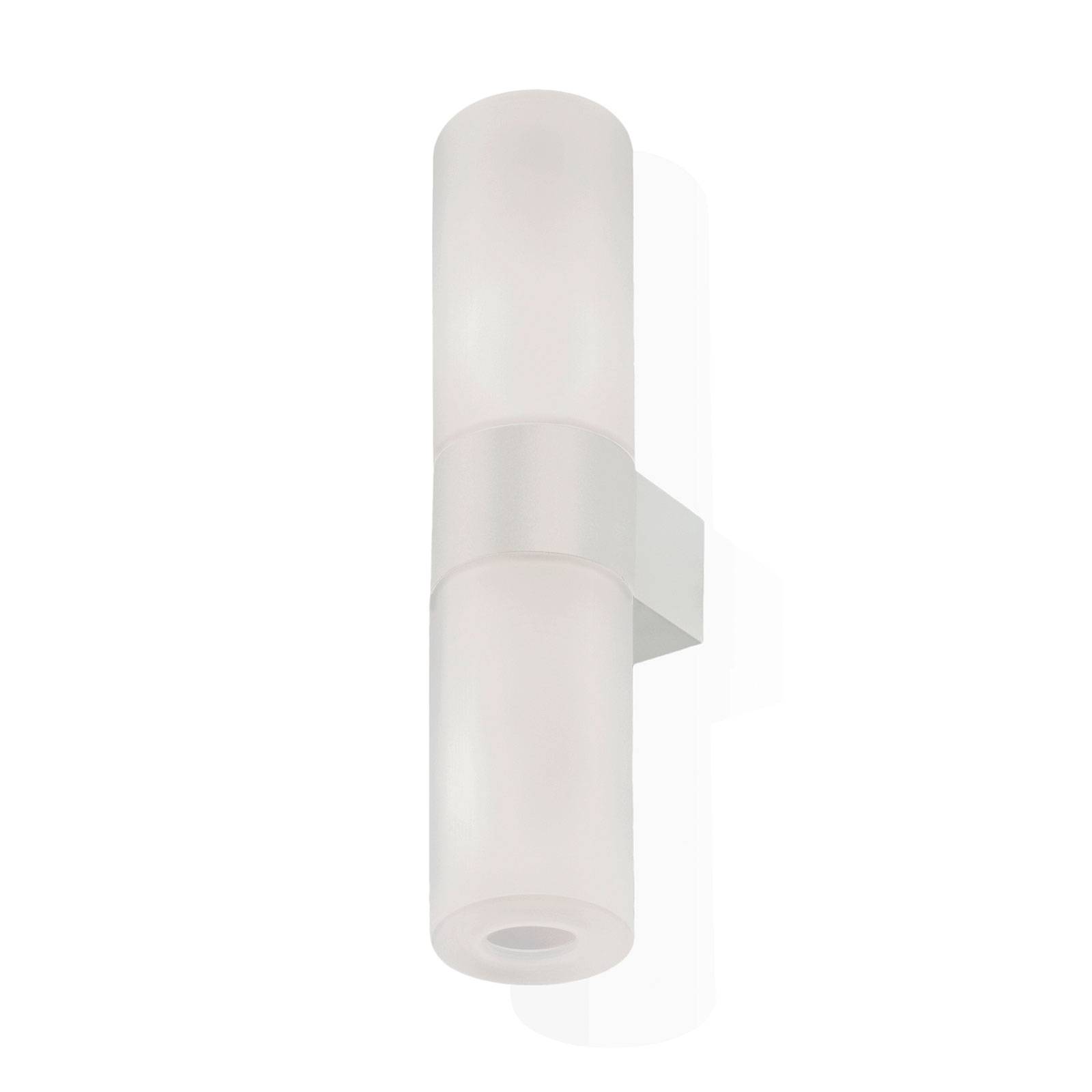 kdln LED-Wandleuchte Pastilla, weiß, Höhe 36 cm, Glas kdln LED-Wandleuchte Pastilla, weiß, Höhe 36 cm, Glas von kdln