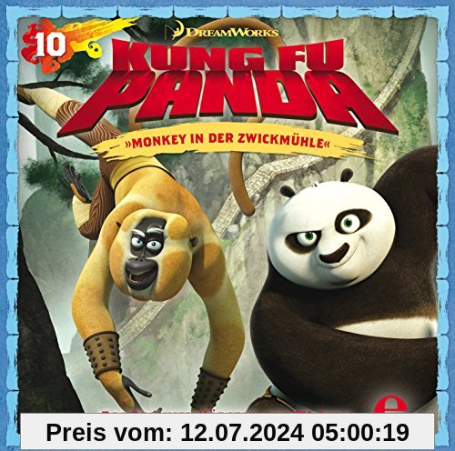 (10)Original Hsp TV-Monkey in der Zwickmühle von Kung Fu Panda