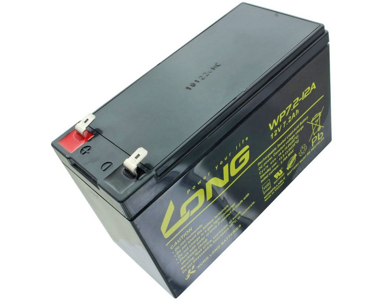 Kung Long APC RBC17 Akku RBC2 als Nachbau Akku von AccuCell mit 12 Volt und 7,2 Akku 7200 mAh (12,0 V) von Kung Long