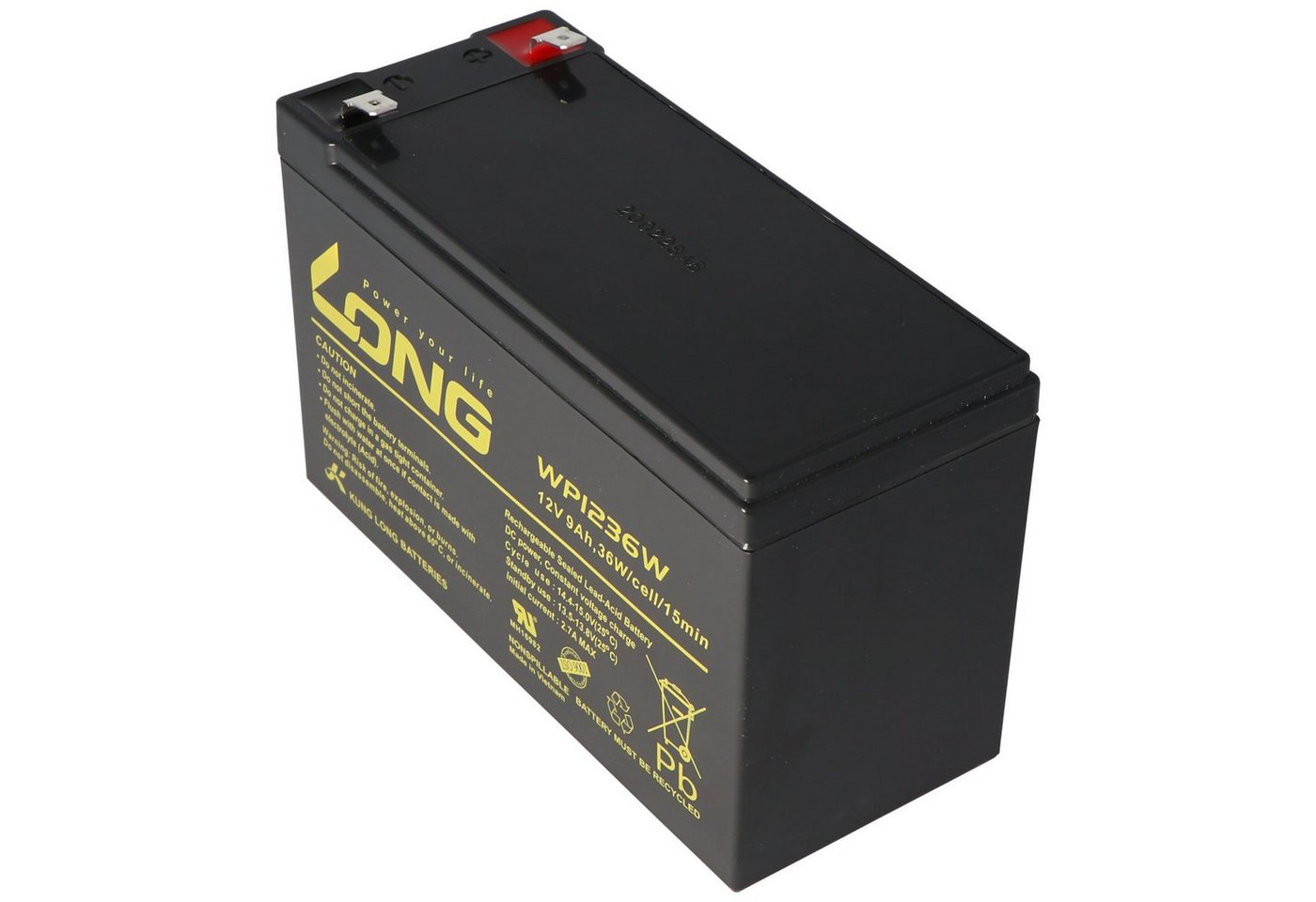 Kung Long Akku exakt passend für den Steripower Desinfektionsgerät Akku 12V mit Akku 7200 mAh (12,0 V) von Kung Long