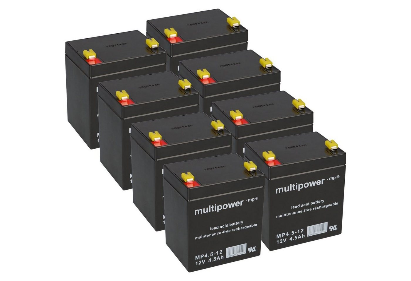 Kung Long Ersatzakku für DELL DLA3000RMI2U Markenakku 8 x 12v 4,5Ah AGM MP Akku Kung Long Ersatzakku für DELL DLA3000RMI2U Markenakku 8 x 12v 4,5Ah AGM MP Akku von Kung Long