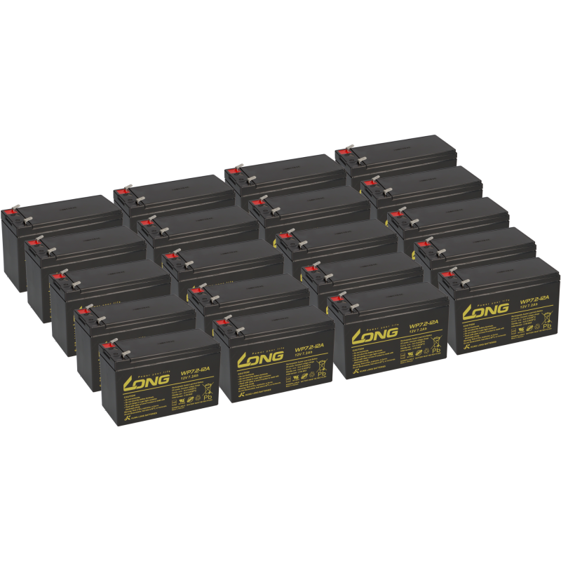 Ersatzakku für Best Power B610 5000VA 12V 7,2Ah KuLo 20x USV Ersatzakku für Best Power B610 5000VA 12V 7,2Ah KuLo 20x USV von KungLong