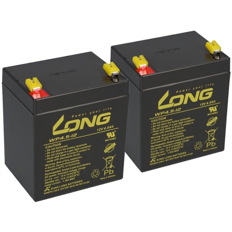 USV Akkusatz kompatibel BASIC P 750 AGM Blei Notstrom Batterie von KungLong
