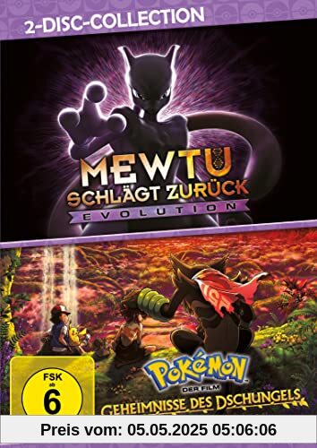 Pokémon - Mewtu schlägt zurück - Evolution / Geheimnisse des Dschungels [2 DVDs] von Kunihiko Yuyama