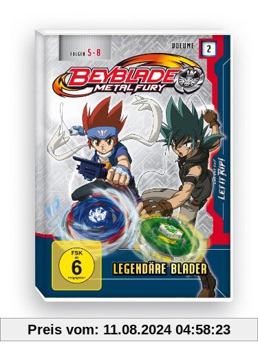 Beyblade Metal Fury - Volume 2 (Folgen 5-8) von Kunihisa Sugishima