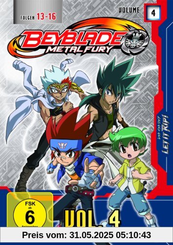 Beyblade Metal Fury - Volume 4 (Folgen 13-16) von Kunihisa Sugishima