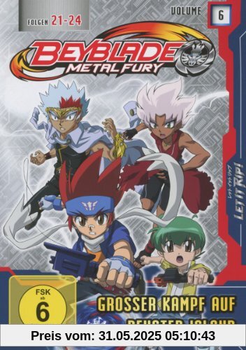 Beyblade Metal Fury - Volume 6 (Folgen 21-24) von Kunihisa Sugishima