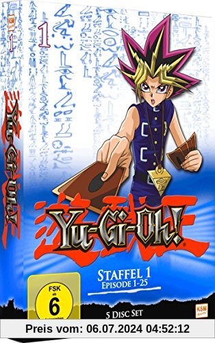 Yu-Gi-Oh - Staffel 1 - Box 1 (Episode 01-25)(5 Disc Set) von Kunihisa Sugishima