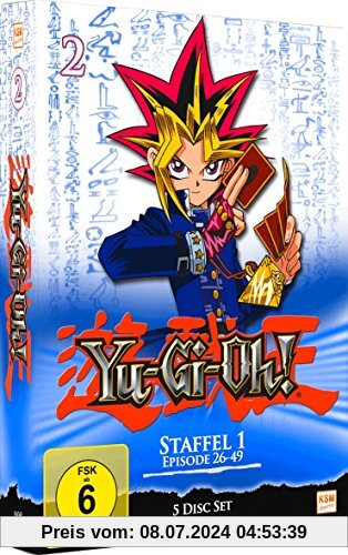 Yu-Gi-Oh - Staffel 1 - Box 2 (Episode 26-49) [5 Disc Set] von Kunihisa Sugishima