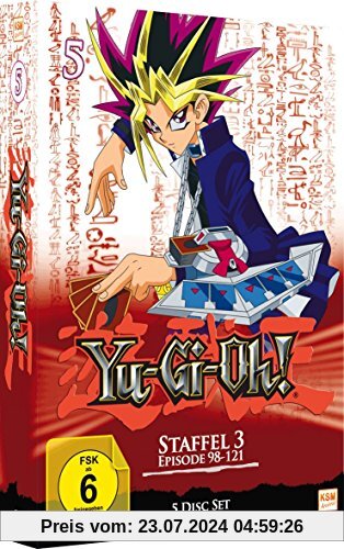 Yu-Gi-Oh! - Staffel 3.1 (Folge 98-121 im 5 Disc Set) von Kunihisa Sugishima
