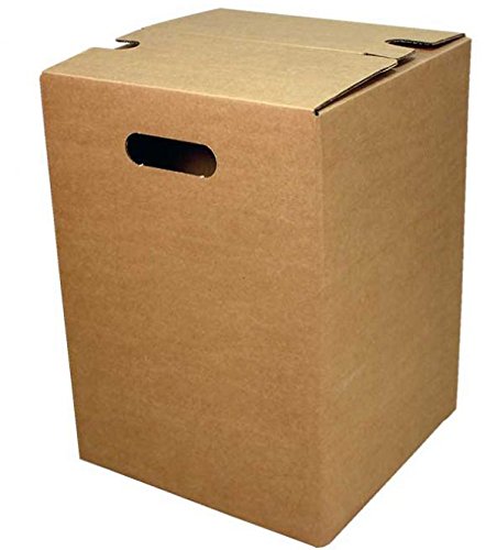 Papphocker braun Außenmaß: 300 x 300 x 420 mm VE 5 Stück von Kunsthandwerkstube