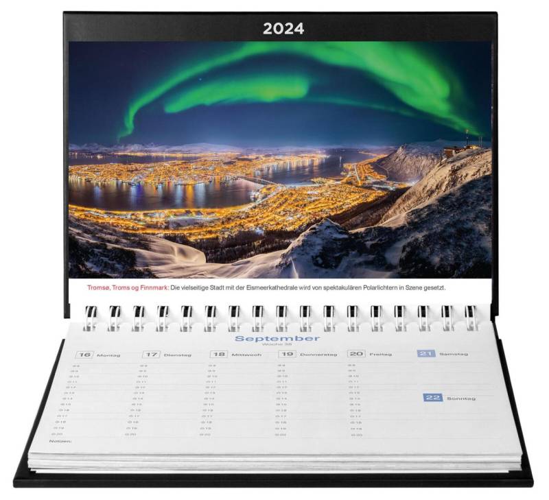 Kunth Tischquerkalender Hurtigruten 24 von Kunth