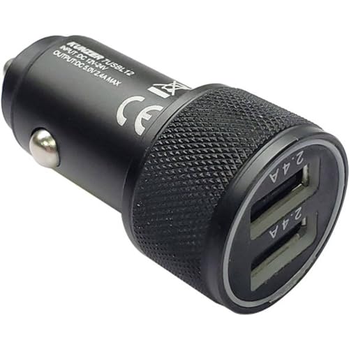 KUNZER 7USBL12 USB-Ladeadapter-KFZ-Ladegerät - mit 2 USB-Slots 2.4A - Autoladeadapter für 12V Zigarettenanzünder KUNZER 7USBL12 USB-Ladeadapter-KFZ-Ladegerät - mit 2 USB-Slots 2.4A - Autoladeadapter für 12V Zigarettenanzünder von Kunzer