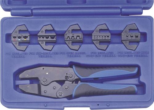 Kunzer 7CZ06 Crimpzangen-Set 6teilig Isolierte Kabelschuhe, Unisolierte Kabelschuhe, Aderendhülsen Kunzer 7CZ06 Crimpzangen-Set 6teilig Isolierte Kabelschuhe, Unisolierte Kabelschuhe, Aderendhülsen von Kunzer